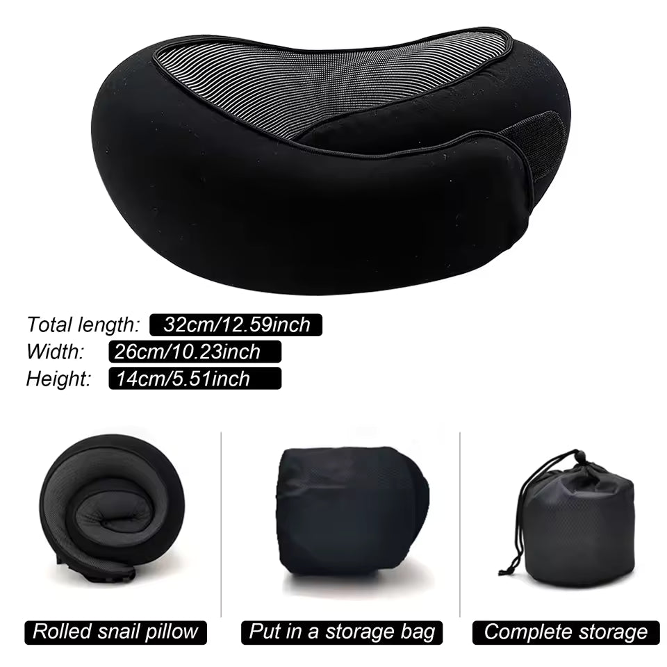 Men’s Memory Foam Travel Neck Pillow