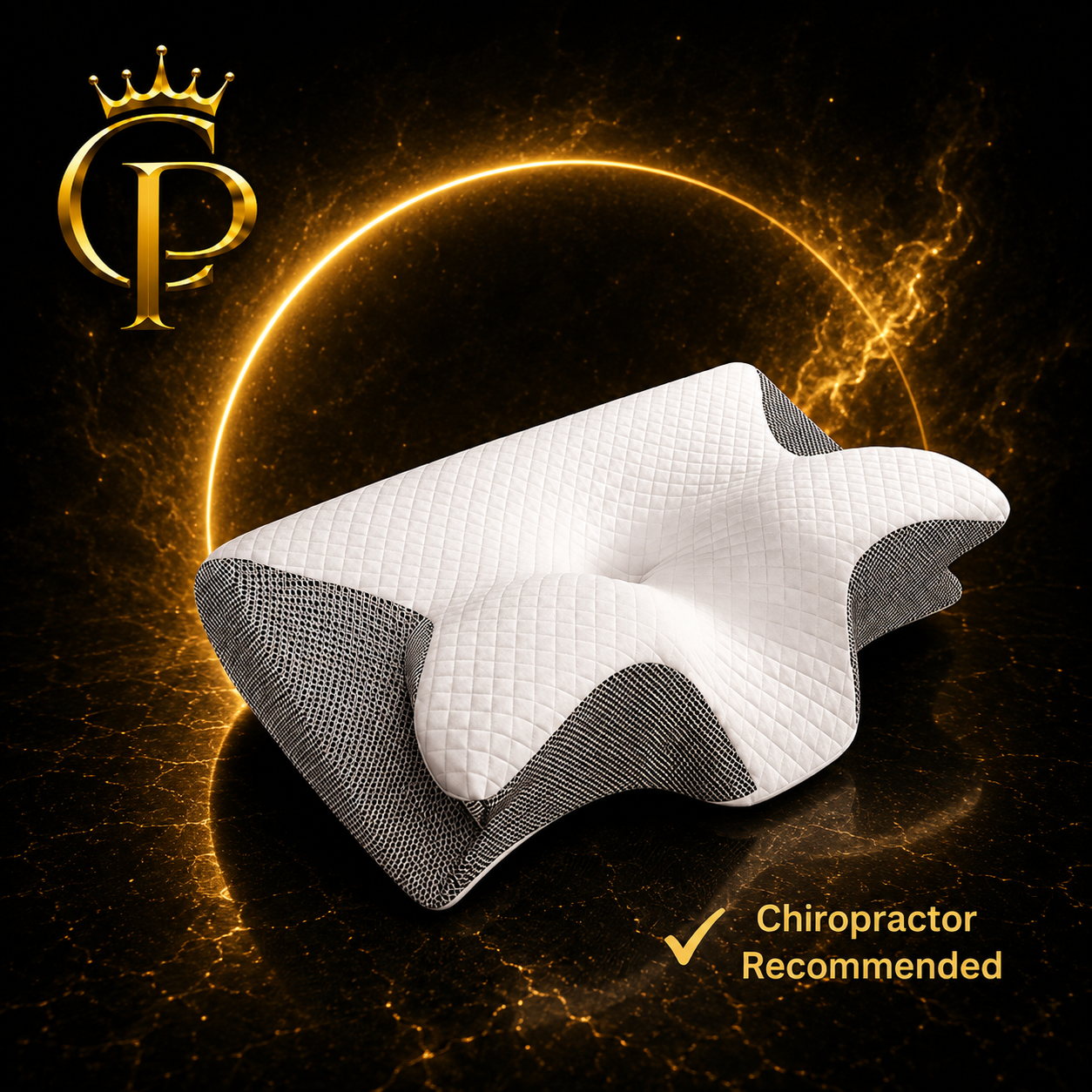 2-in-1 Ergonomic Memory Foam Pillow
