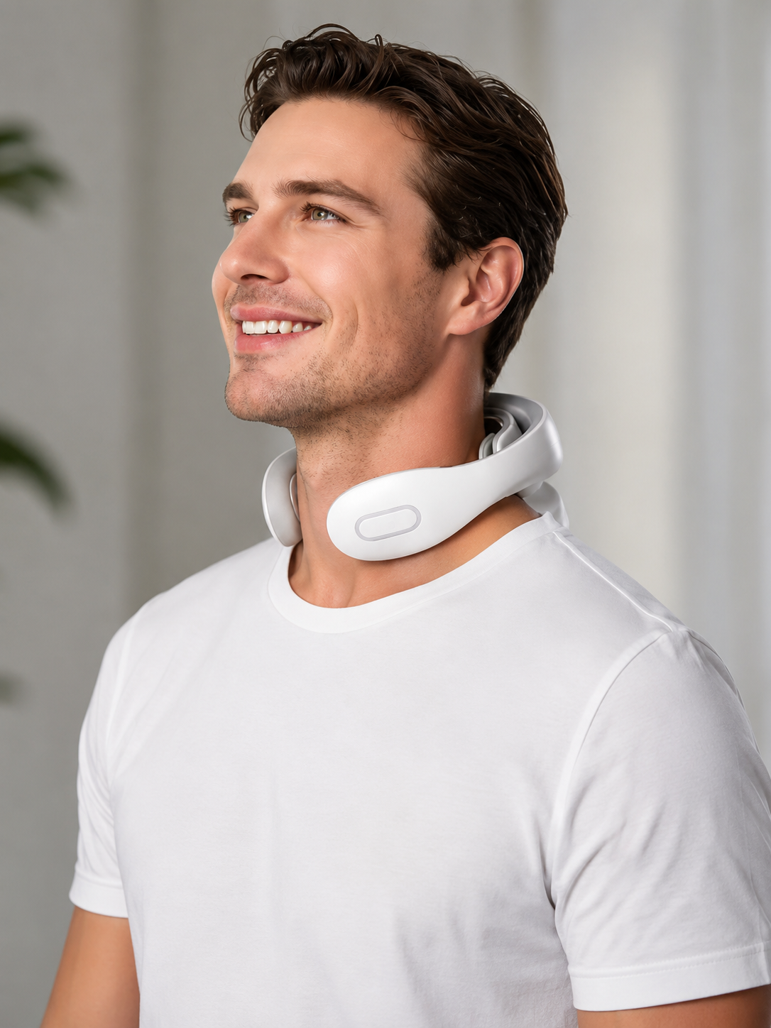 Smart Neck & Shoulder Massager with TENS & Heating