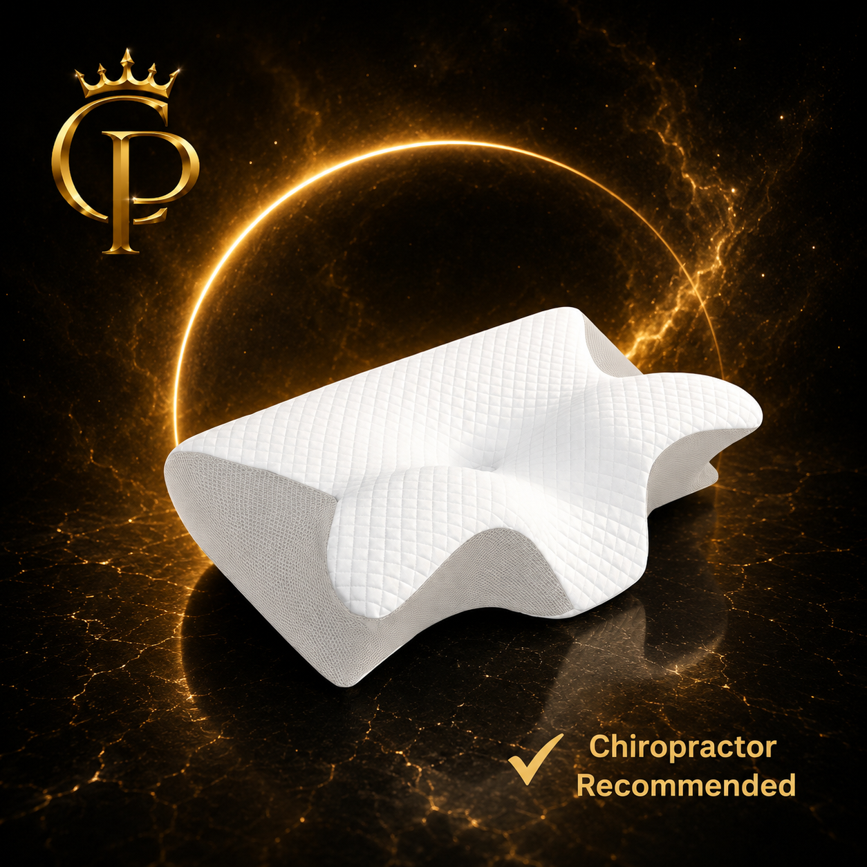 2-in-1 Ergonomic Memory Foam Pillow