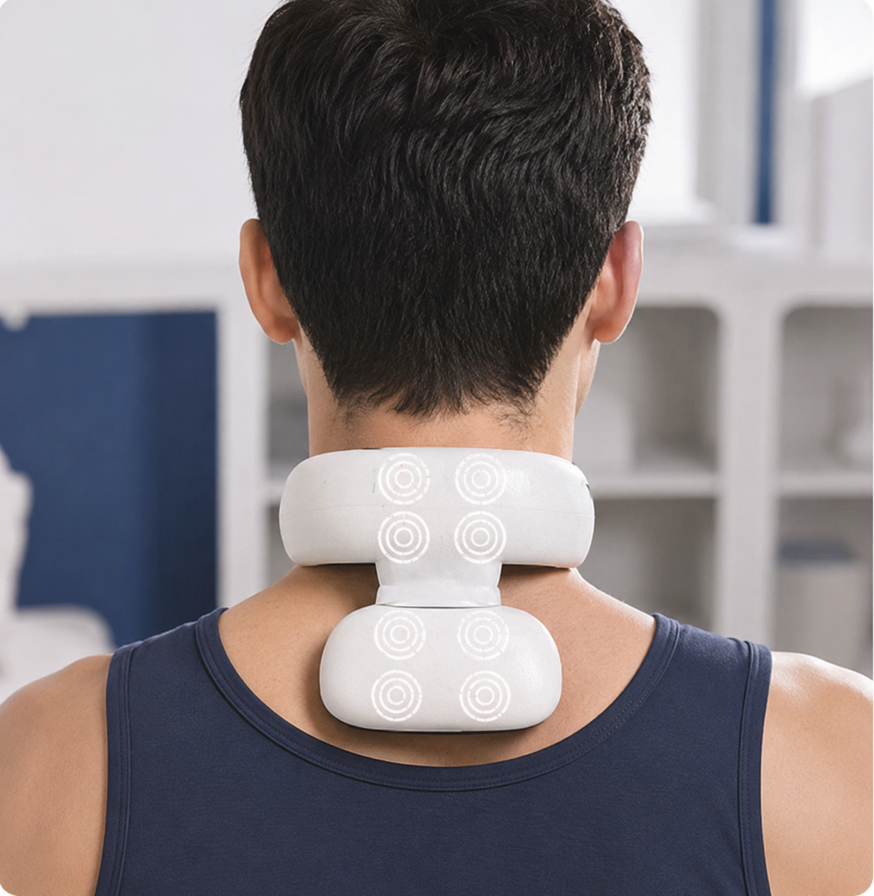 Smart Neck & Shoulder Massager with TENS & Heating