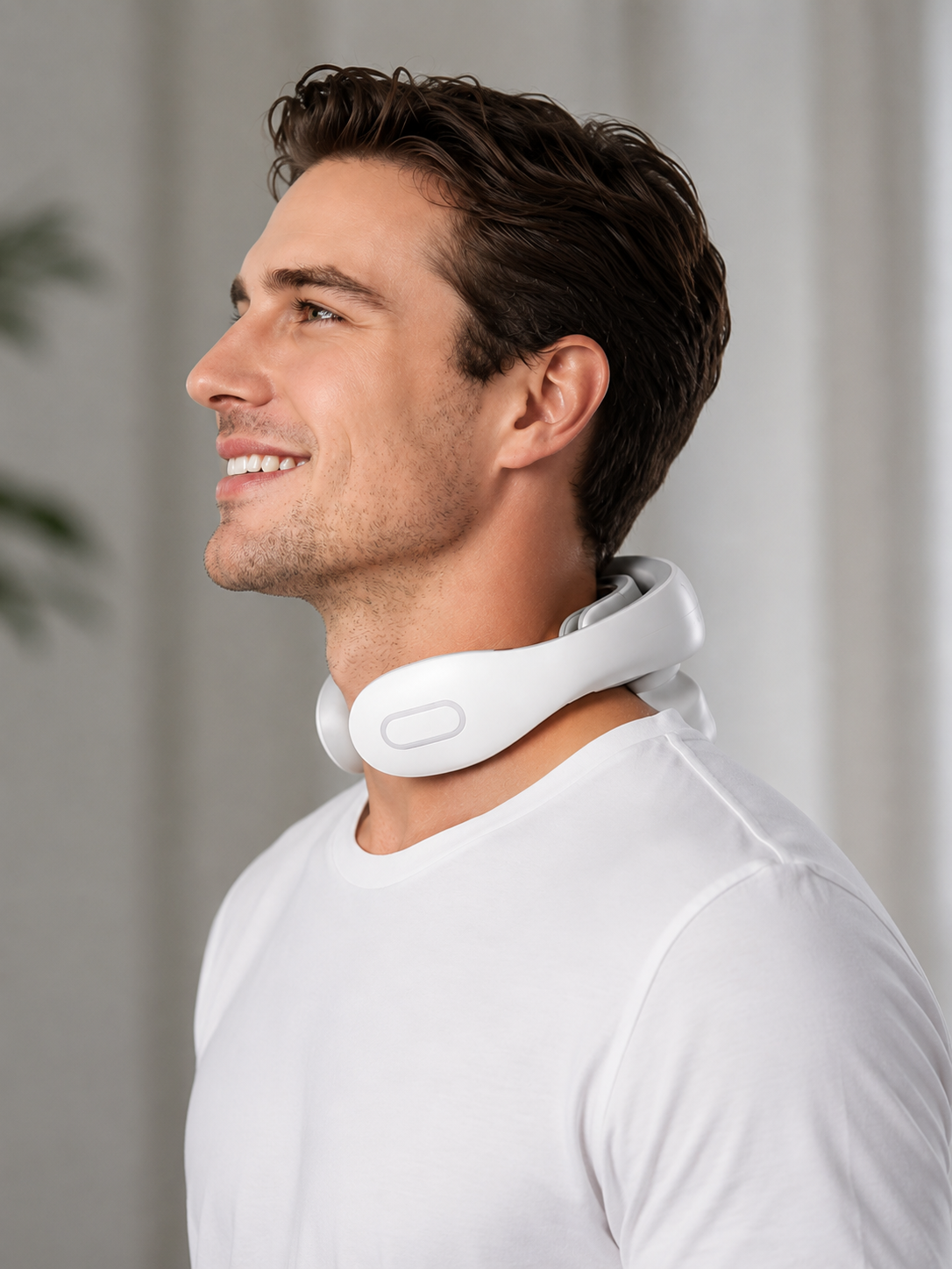 Smart Neck & Shoulder Massager with TENS & Heating