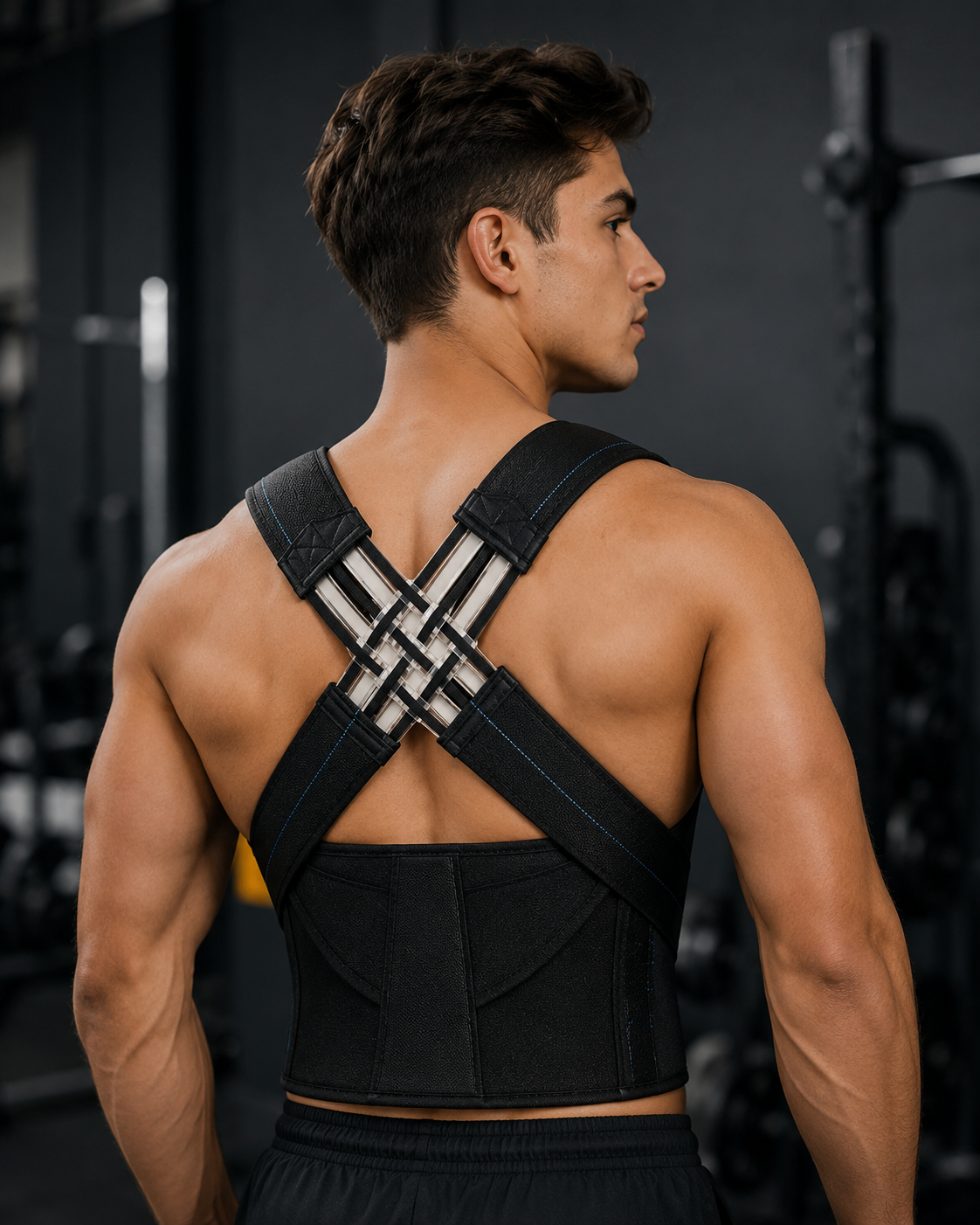 Men’s Adjustable Posture Corrector & Back Support Belt