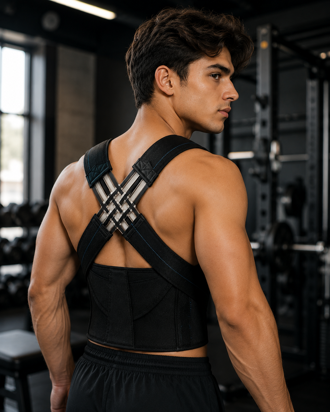 Men’s Adjustable Posture Corrector & Back Support Belt