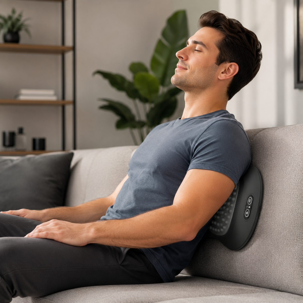 3-in-1 Electric Lumbar Support Pillow