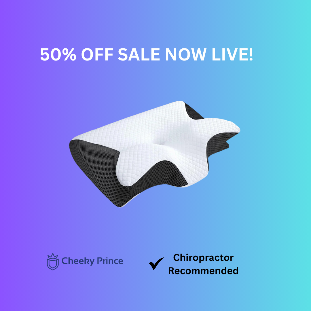 Cheeky Prince™ Ergonomic Pain Relief Pillow